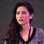 Mina Kimes during the Pro Bowl Skills Challenge at Nicholson Fieldhouse.