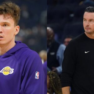 Dalton Knecht(L) and JJ Redick(R)