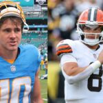 Justin Herbert and Dillon Gabriel