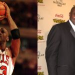 Michael Jordan (L) Charles Barkley (R)
