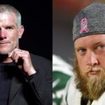 Brett Favre and Nick Mangold