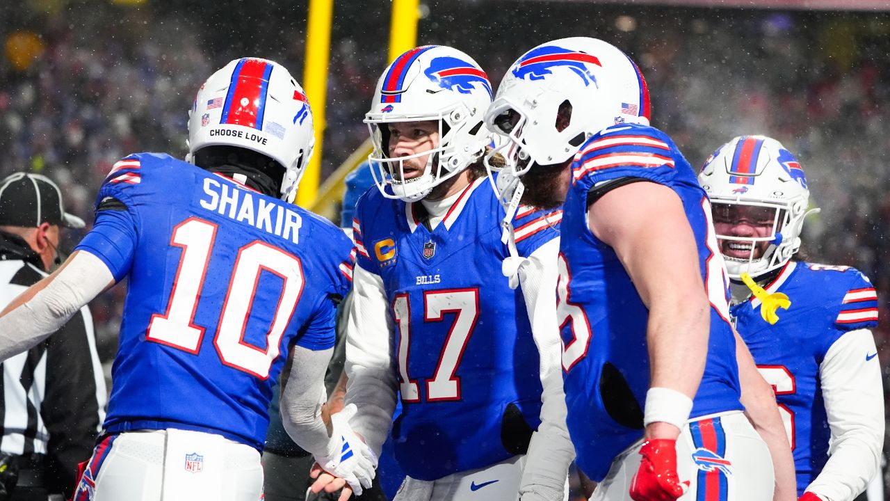 Khalil Shakir and Josh Allen