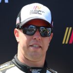 Aug 10, 2025; Watkins Glen, New York, USA; NASCAR Cup Series driver Brad Keselowski (6) prior to the Go Bowling at The Glen at Watkins Glen International.