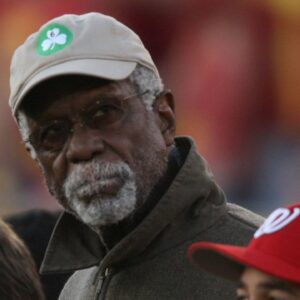 BILL RUSSELL NBA Basketball Herren USA Great) on the sideline of the USC, University of Southern California football game. The USC Trojans defeated the UCLA Bruins by the final score of 24-7 at the Los Angeles Memorial Coliseum. Basketball Great Attends College Football