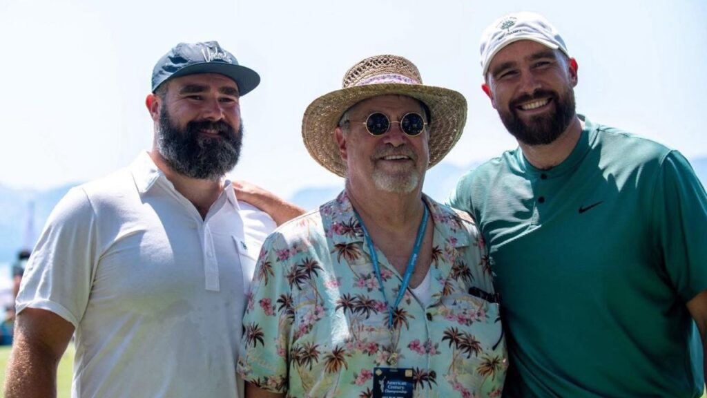 Jason Kelce, Ed Kelce, Travis Kelce