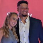Patrick Mahomes with Brittany Mahomes