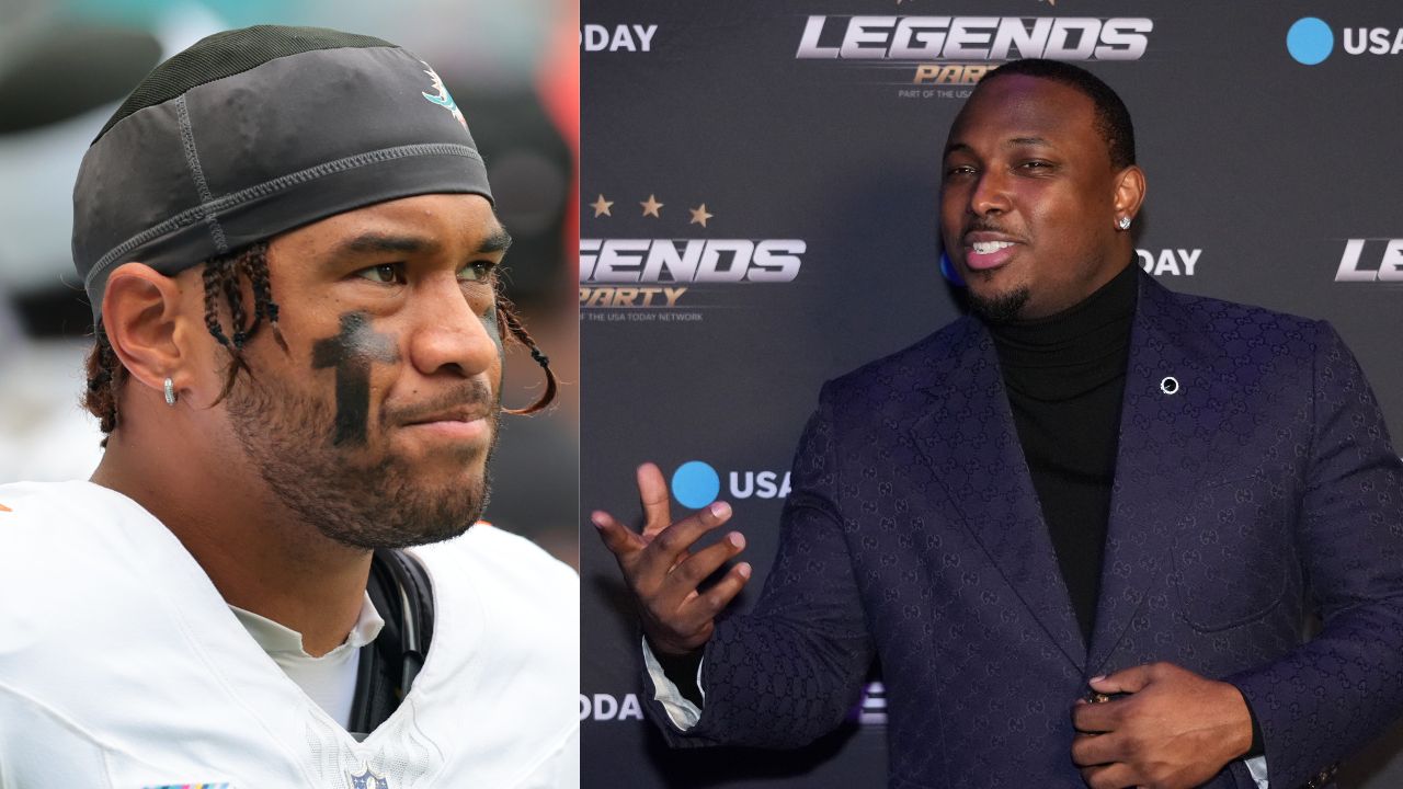 Tua Tagovailoa and LeSean McCoy