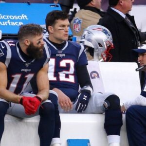 Tom Brady and Julian Edelman