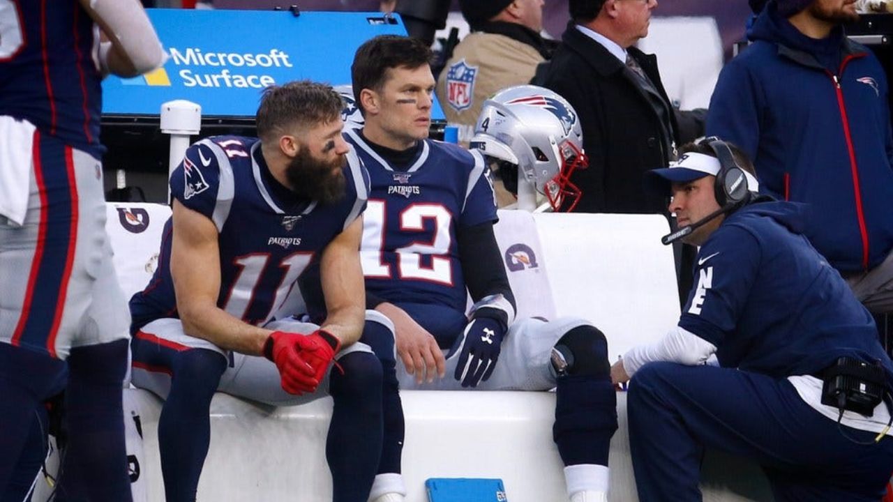 Tom Brady and Julian Edelman