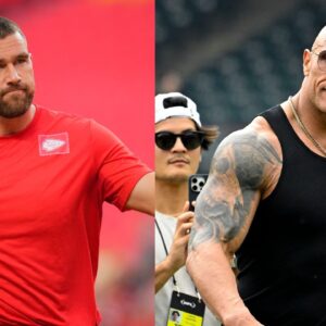 Travis Kelce, The Rock