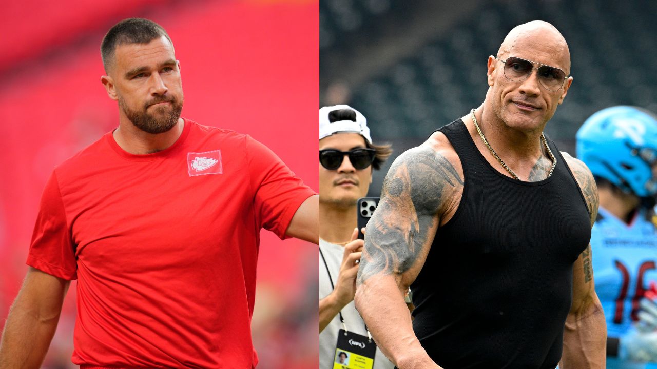 Travis Kelce, The Rock