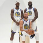 Jimmy Butler, Draymond Green and Stephen Curry