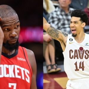 Kevin Durant (L), Danny Green (R)