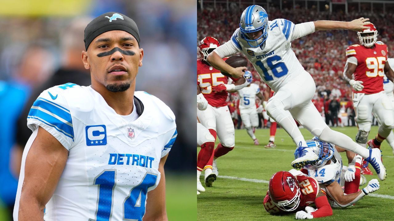 Amon-Ra St. Brown, Jared Goff