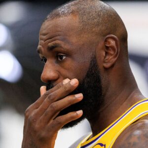 September 29, 2025, El Segundo, California, USA: LeBron James 23 during the Los Angeles Lakers Media Day on Monday September 29, 2025 at UCLA Health Training Facility in El Segundo, California