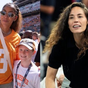 Candace Parker (L), Sue Bird (R)