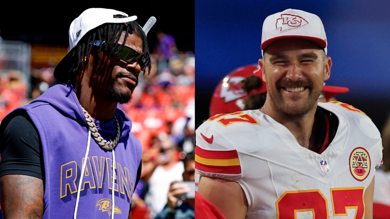 Lamar Jackson, Travis Kelce
