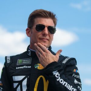 Feb 17, 2019; Daytona Beach, FL, USA; NASCAR Cup Series driver Jamie McMurray during the Daytona 500 at Daytona International Speedway