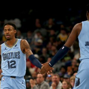 Ja Morant and Jaren Jackson Jr.