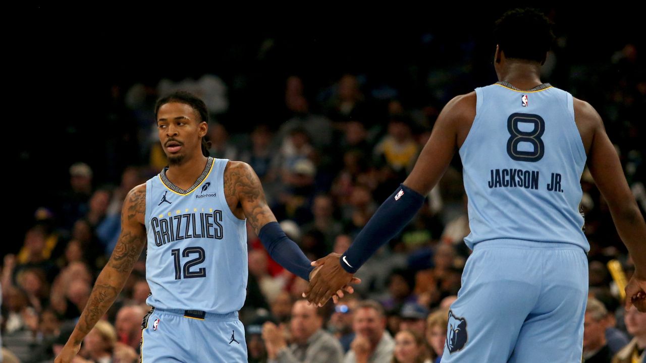 Ja Morant and Jaren Jackson Jr.