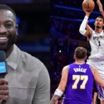 Dwyane Wade (L), Victor Wembanyama (R)