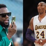 (L) Kevin Hart (R) Kobe Bryant
