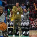 (L-R) Draymond Green, Paul Pierce, and Kevin Durant