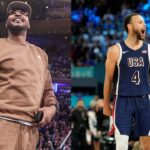 Carmelo Anthony (L), Stephen Curry (R)