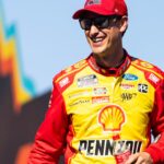 Nov 2, 2025; Avondale, Arizona, USA; NASCAR Cup Series driver Joey Logano (22) during the NASCAR Championship race at Phoenix Raceway