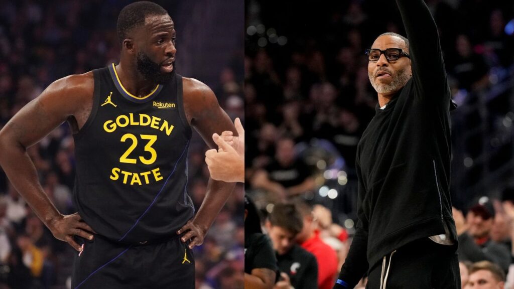 Draymond Green (L), Kenyon Martin (R)