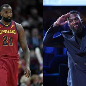 Kendrick Perkins and Tony Allen