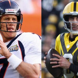 John Elway and Aaron Rodgers