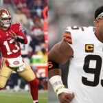 Brock Purdy and Myles Garrett