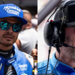 May 24, 2025; Concord, North Carolina, USA; NASCAR Cup Series driver Jimmie Johnson (84) during qualifying at Charlotte Motor Speedway.