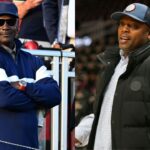 Michael Jordan(L) and NIck Van Exel(R)