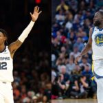 (L) Ja Morant (R) Draymond Green
