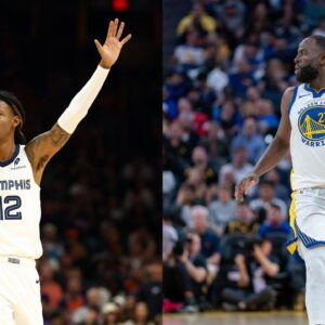 (L) Ja Morant (R) Draymond Green
