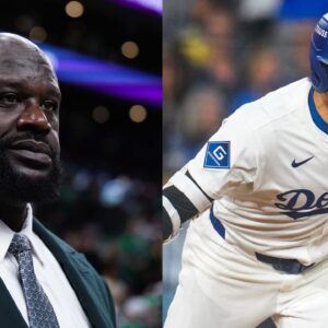 Shaquille O'Neal (L), Shohei Ohtani (R)