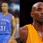 Sebastian Telfair (L), Kobe Bryant (R)