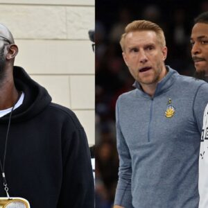 Kevin Garnett (L), Ja Morant (R)