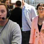 Jay Mohr (L) and Danica Patrick (R)