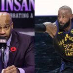 Vince Carter (L), LeBron James (R)