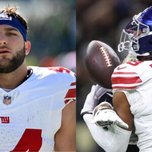 Cam Skattebo, Darius Slayton