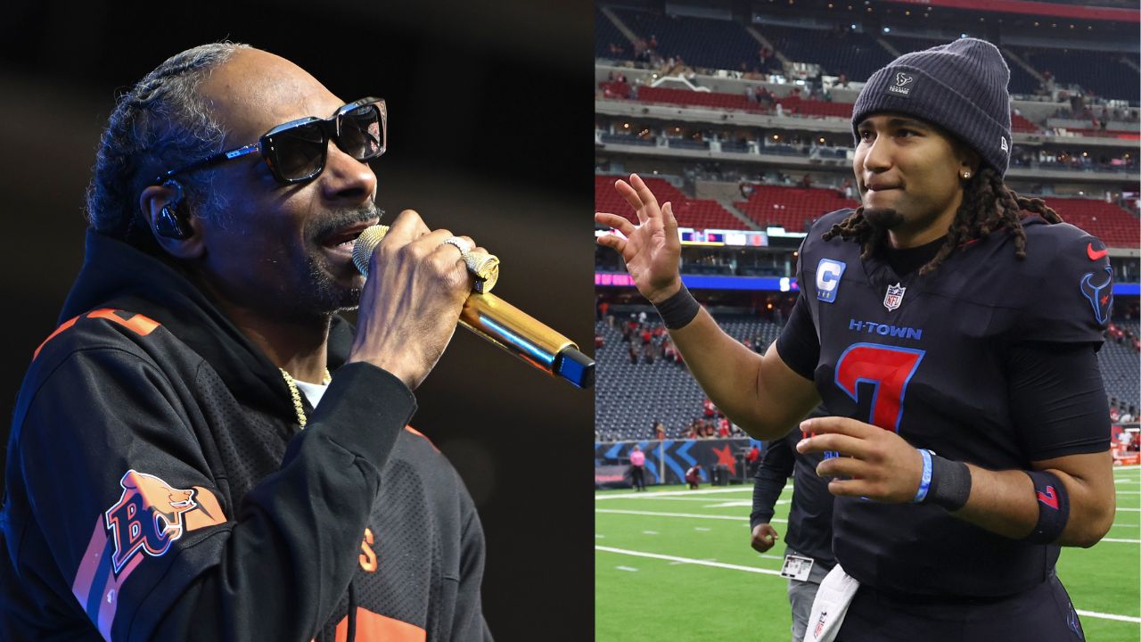 Snoop Dogg and CJ Stroud