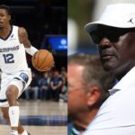 Ja Morant(L) and Michael Jordan(R)