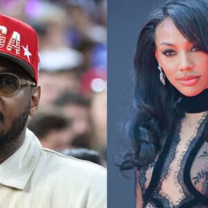 Carmelo Anthony (L), Kysre Gondrezick (R)