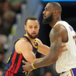 LeBron James and Stephen Curry