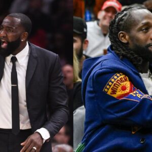 Kendrick Perkins (L), Pat Beverley (R)