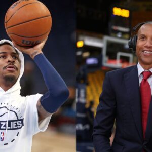 Ja Morant and Reggie Miller