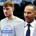 Nico Harrison and Cooper Flagg